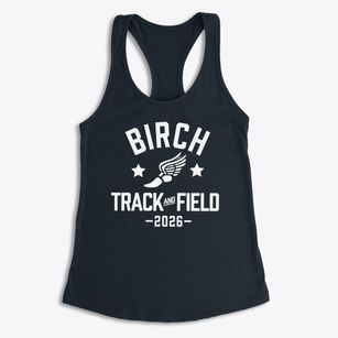 Birch Elementary School Track and Field Women's Racerback Tank