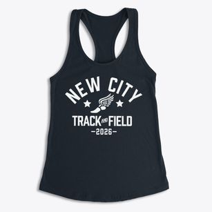 New City Elementary School Track and Field Women's Racerback Tank
