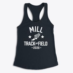 Mill Middle School Track and Field Women's Racerback Tank