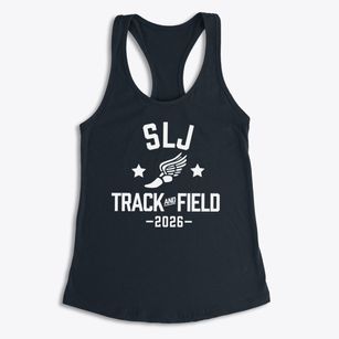 Urban Assembly School For Law And Justice Track and Field Women's Racerback Tank