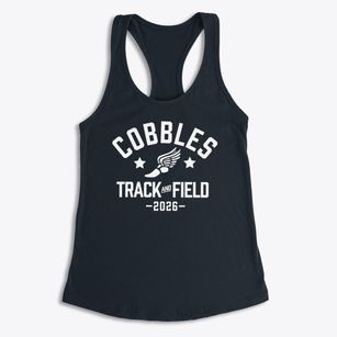 Cobbles Elementary School Track and Field Women's Racerback Tank