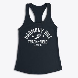 Harmony Hill School Track and Field Women's Racerback Tank