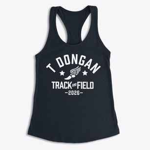 Ps 11 T Dongan Track and Field Women's Racerback Tank