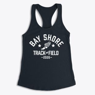 Bay Shore High School Track and Field Women's Racerback Tank