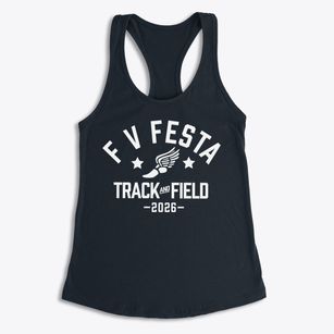F V Festa Middle School Track and Field Women's Racerback Tank