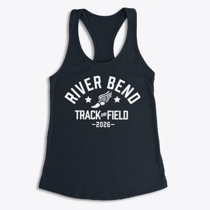 River Bend Middle School Track and Field Women's Racerback Tank