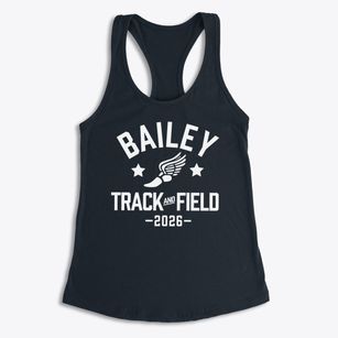 Bailey Middle School Track and Field Women's Racerback Tank