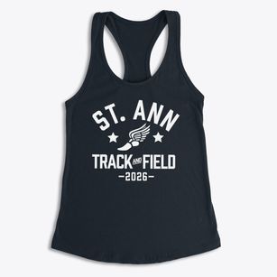 Saint Ann School Track and Field Women's Racerback Tank