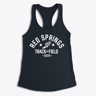 Red Springs Middle School Track and Field Women's Racerback Tank