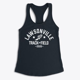 Lawsonville Elementary School Track and Field Women's Racerback Tank
