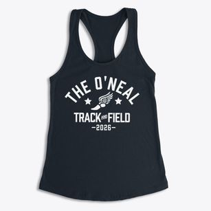 The O'neal School Track and Field Women's Racerback Tank