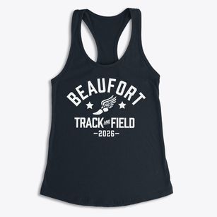 Beaufort Christian Academy Track and Field Women's Racerback Tank