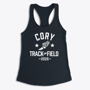 Cory Middle School Track and Field Women's Racerback Tank