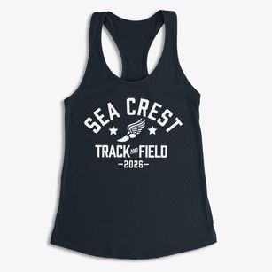 Sea Crest School Track and Field Women's Racerback Tank
