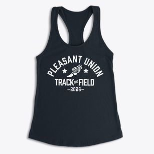 Pleasant Union Elementary School Track and Field Women's Racerback Tank