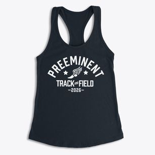 Preeminent Charter School Track and Field Women's Racerback Tank