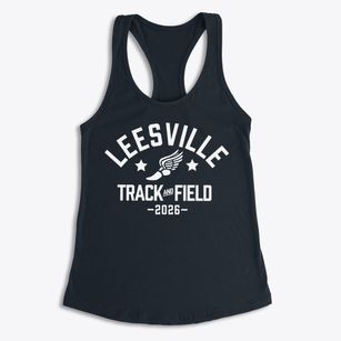 Leesville Road High School Track and Field Women's Racerback Tank