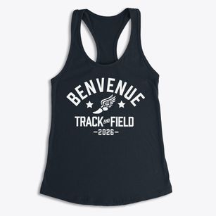 Benvenue Elementary School Track and Field Women's Racerback Tank