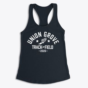Union Grove Elementary School Track and Field Women's Racerback Tank