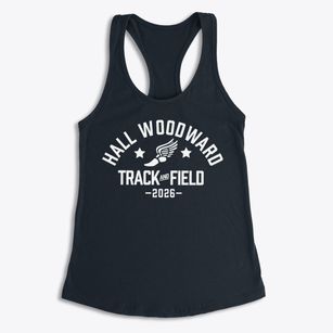 Hall Woodward Elementary School Track and Field Women's Racerback Tank
