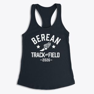 Berean Christian School Track and Field Women's Racerback Tank