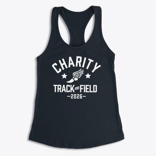 Charity Middle School Track and Field Women's Racerback Tank