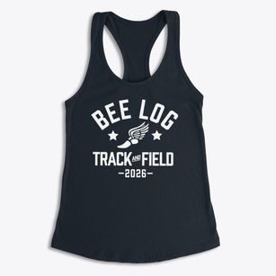 Bee Log Elementary School Track and Field Women's Racerback Tank