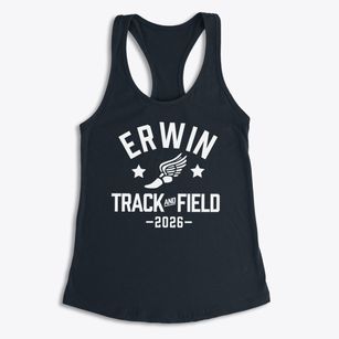 Erwin High School Track and Field Women's Racerback Tank