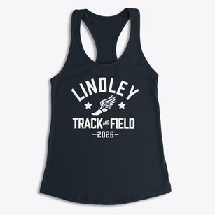 Lindley Elementary School Track and Field Women's Racerback Tank
