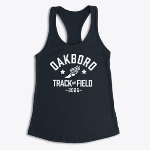 Oakboro Elementary School Track and Field Women's Racerback Tank
