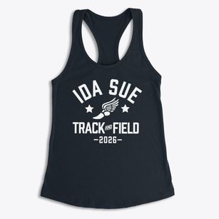 Ida Sue School Track and Field Women's Racerback Tank