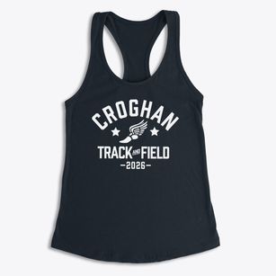 Croghan Elementary School Track and Field Women's Racerback Tank