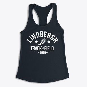 Lindbergh Elementary School Track and Field Women's Racerback Tank