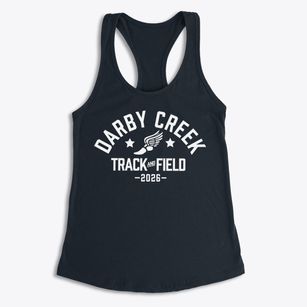 Darby Creek Elementary School Track and Field Women's Racerback Tank