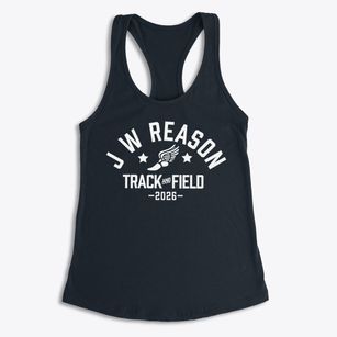 J W Reason Elementary School Track and Field Women's Racerback Tank
