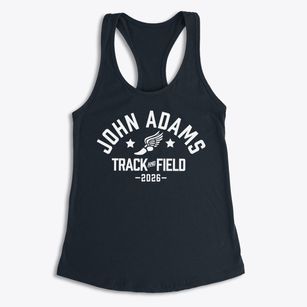 John Adams High School Track and Field Women's Racerback Tank