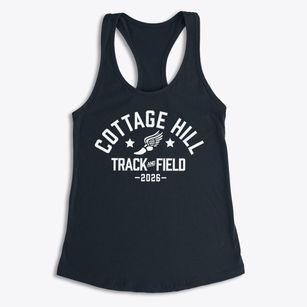 Cottage Hill Christian Academy Track and Field Women's Racerback Tank