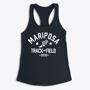 Mariposa Elementary School Track and Field Women's Racerback Tank
