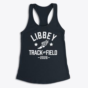 Libbey High School Track and Field Women's Racerback Tank