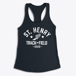 Saint Henry Middle School Track and Field Women's Racerback Tank