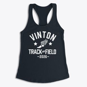 Vinton Elementary School Track and Field Women's Racerback Tank