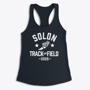 Solon High School Track and Field Women's Racerback Tank