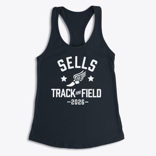 Sells Middle School Track and Field Women's Racerback Tank