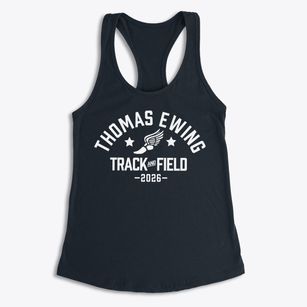 Thomas Ewing Junior High School Track and Field Women's Racerback Tank