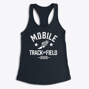 Mobile Junior Academy Track and Field Women's Racerback Tank