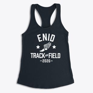 Enid High School Track and Field Women's Racerback Tank