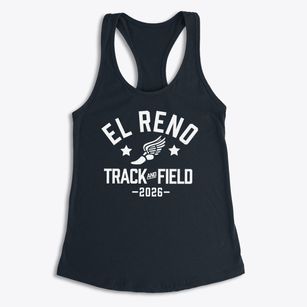El Reno Senior High School Track and Field Women's Racerback Tank