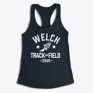 Welch Elementary School Track and Field Women's Racerback Tank