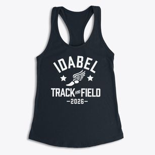Idabel High School Track and Field Women's Racerback Tank