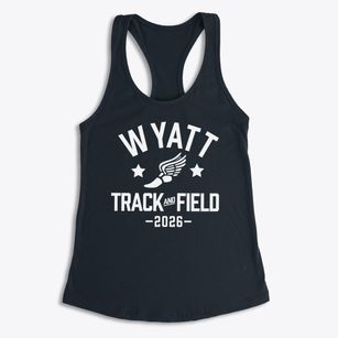 Wyatt Elementary School Track and Field Women's Racerback Tank